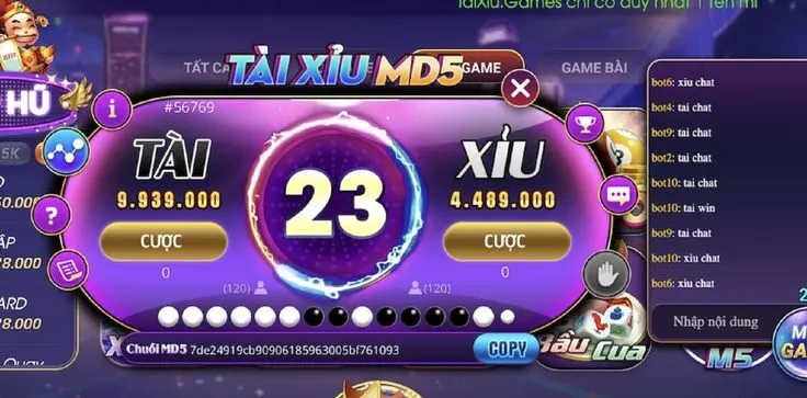 Bí Kíp Soi Cầu Tài Xỉu MD5 Bất Bại Từ Các Cao Thủ