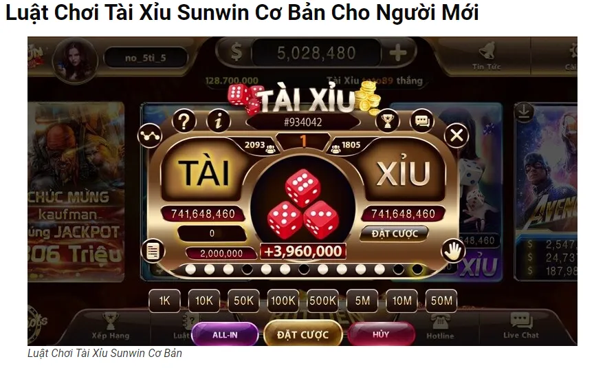 thánh tài xỉu